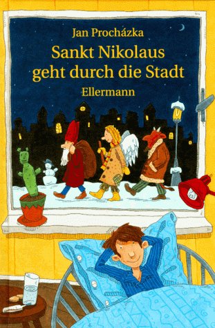 Sankt Nikolaus geht durch die Stadt Books