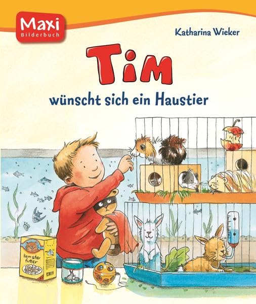 Tim wünscht sich ein Haustier: Box Tiere 1 Children's books