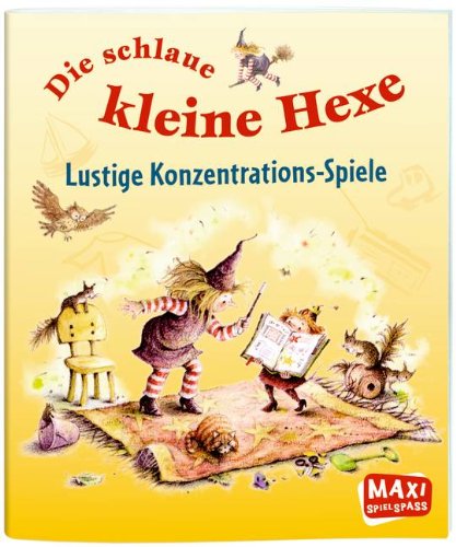 Die schlaue kleine Hexe - Lustige Konzentrations-Spiele Children's books