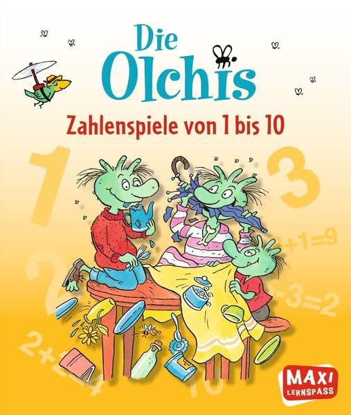 Die Olchis. Zahlenspiele von 1 bis 10 (MAXI Bilderbuch) Children's books