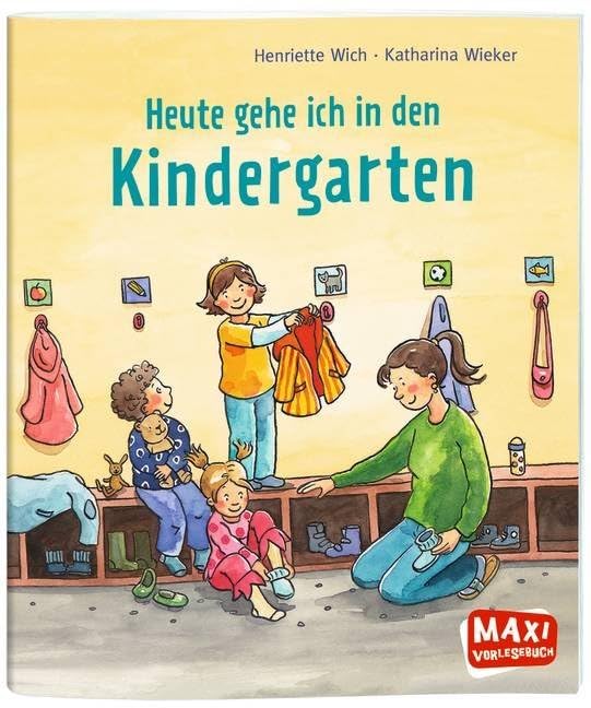 MAXI Heute gehe ich in den Kindergarten Non-fiction