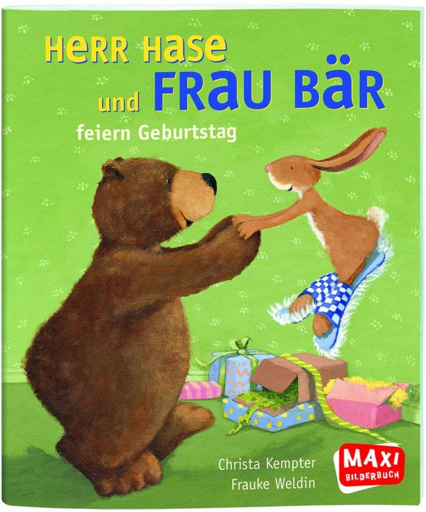 Herr Hase und Frau Bär feiern Geburtstag Children's books