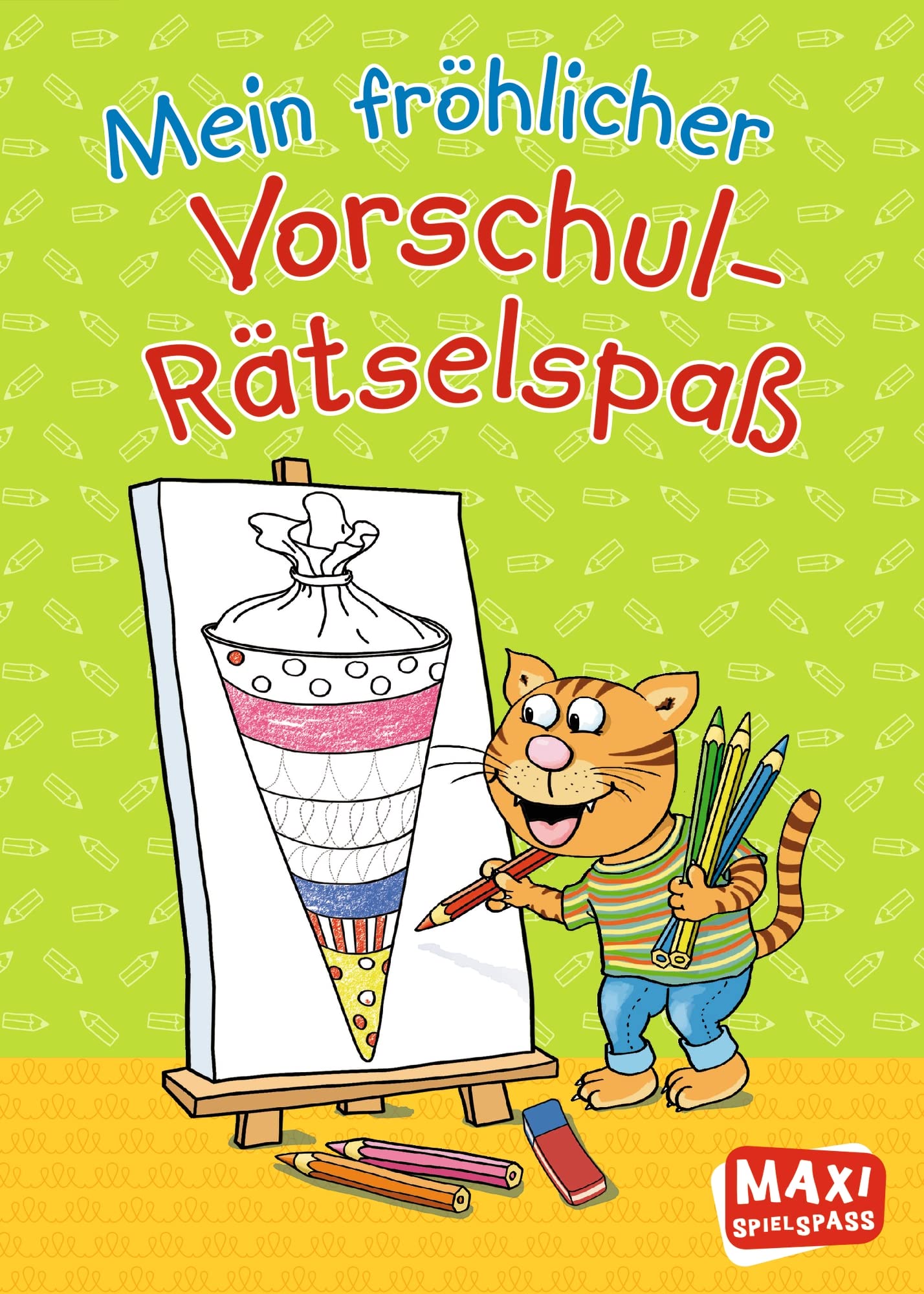 Mein fröhlicher Vorschul-Rätselspaß (MAXI Spielspaß) Tiptoi & Games