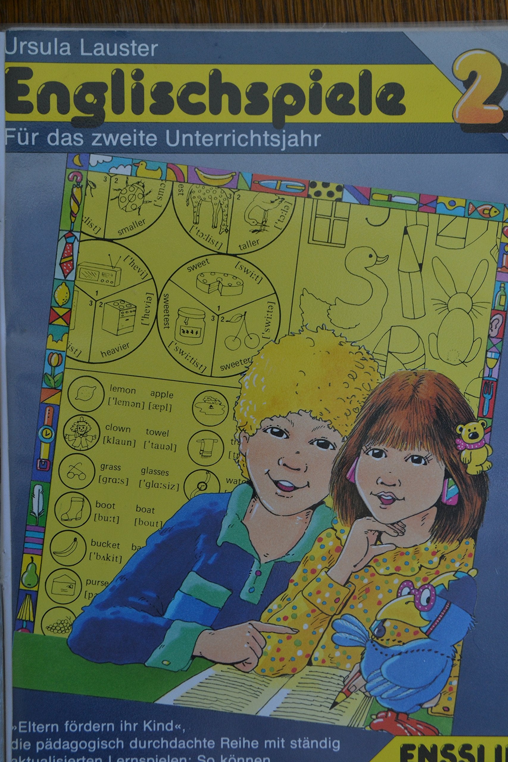 Englischspiele II für das zweite Unterrichtsjahr in Englisch Books