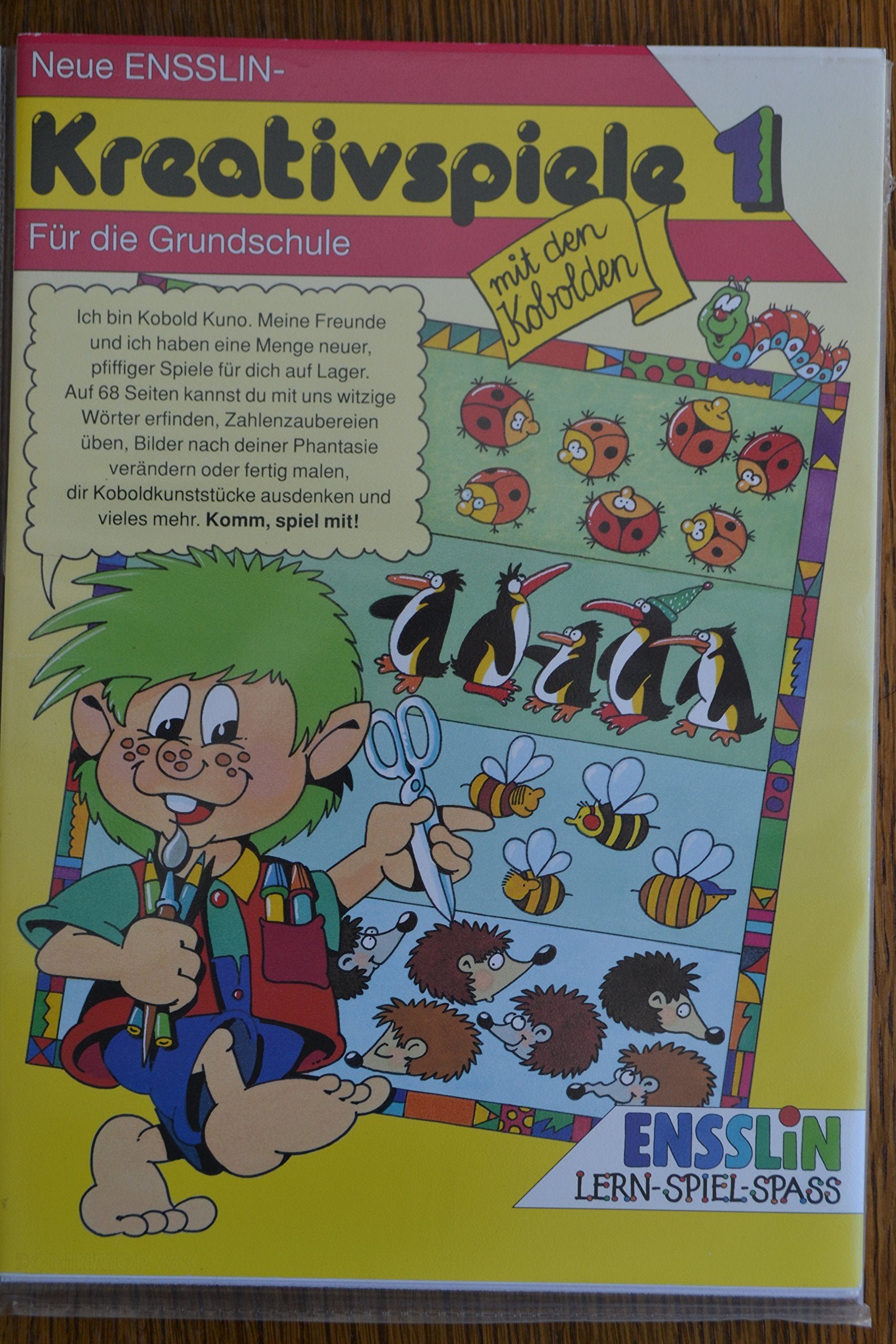 (Ensslin) Neue Ensslin-Kreativspiele für die Grundschule, Bd.1, Mit den Kobolden Books