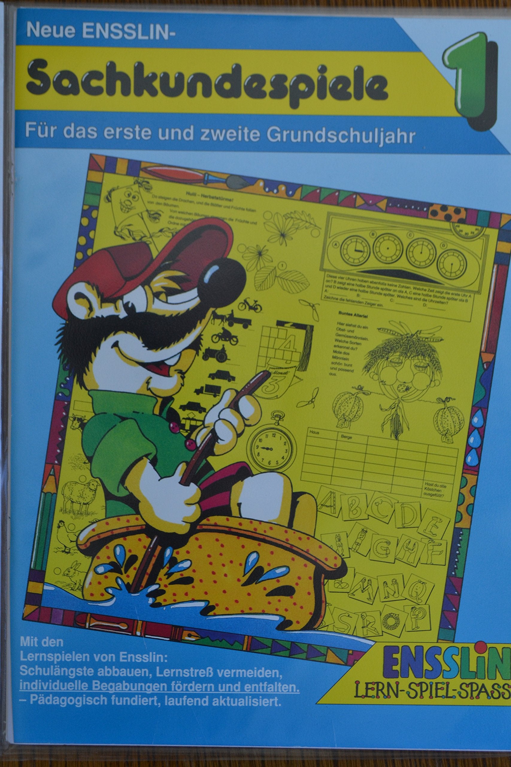 (Ensslin) Neue Ensslin-Sachkundespiele, Bd.1, Für das erste und zweite Grundschuljahr Books