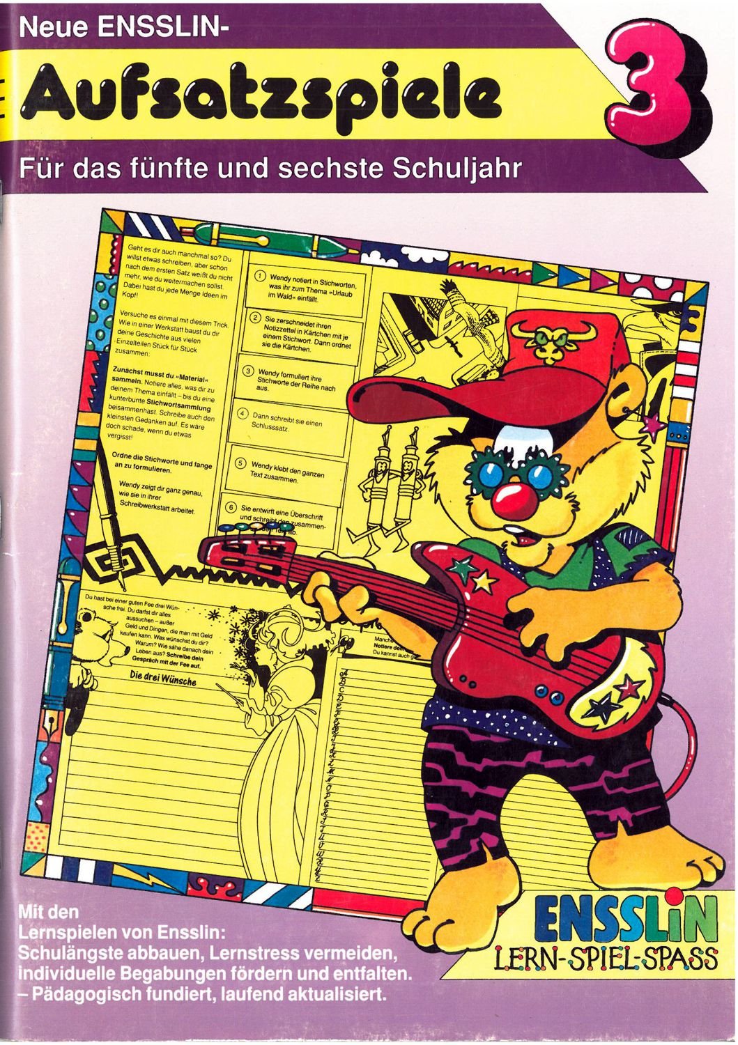Neue Ennslin Aufsatzspiele 3 für das fünfte und sechste Schuljahr (1996) Bernward Lange und Michael Hecht Bernward Lange und Michael Hecht Books
