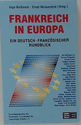 Frankreich in Europa. Ein deutsch-französischer Rundblick Books