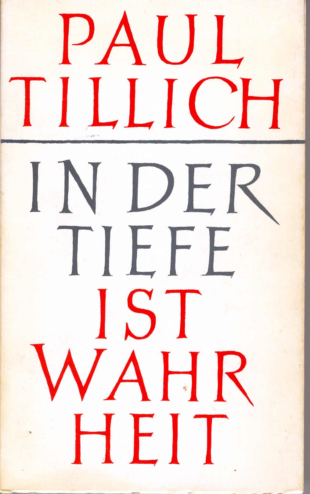 In der Tiefe ist Wahrheit. Religiöse Reden. 1. Folge Religion & Esotericism
