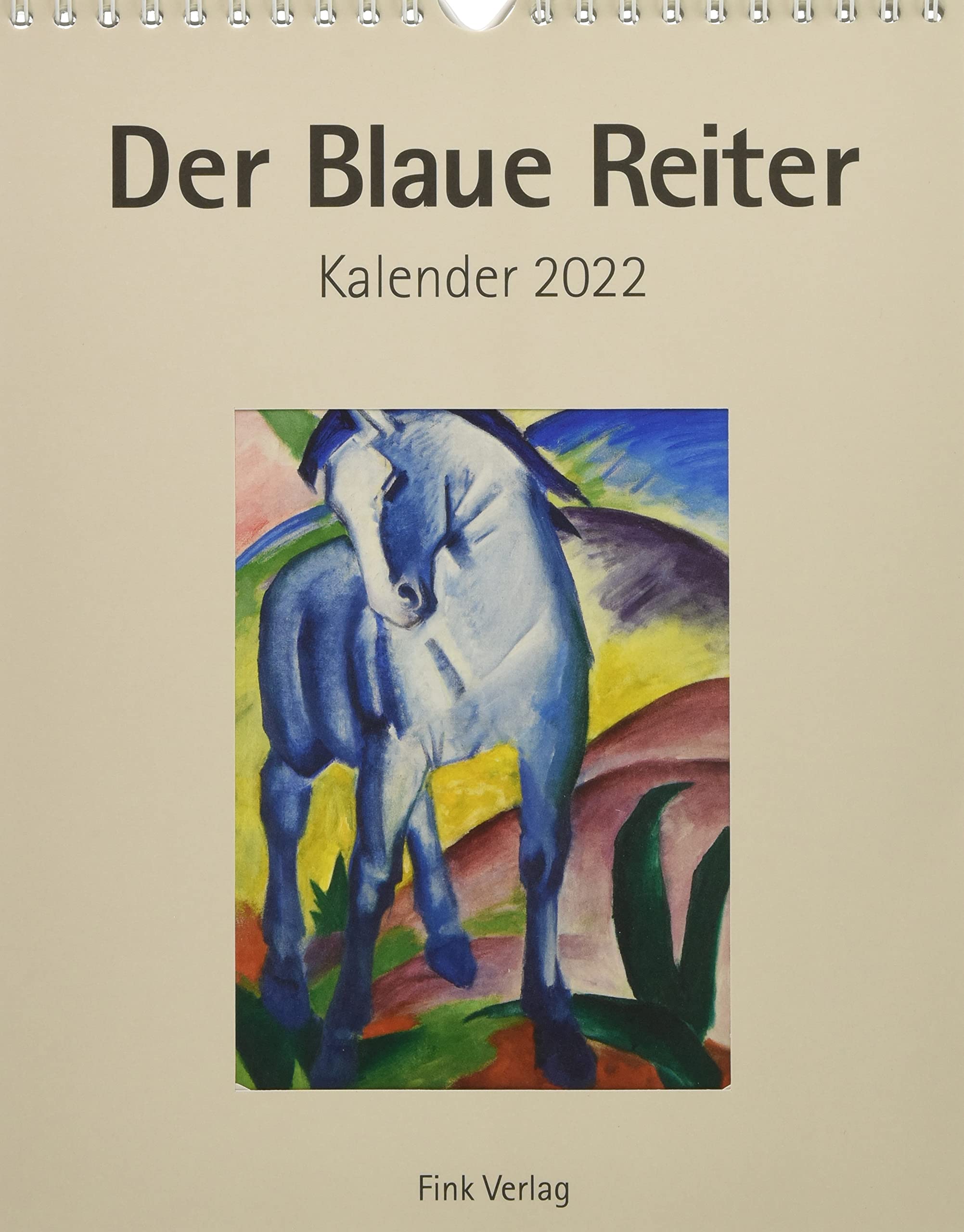 Der Blaue Reiter 2022: Kunst-Einsteckkalender Film, Art & Culture