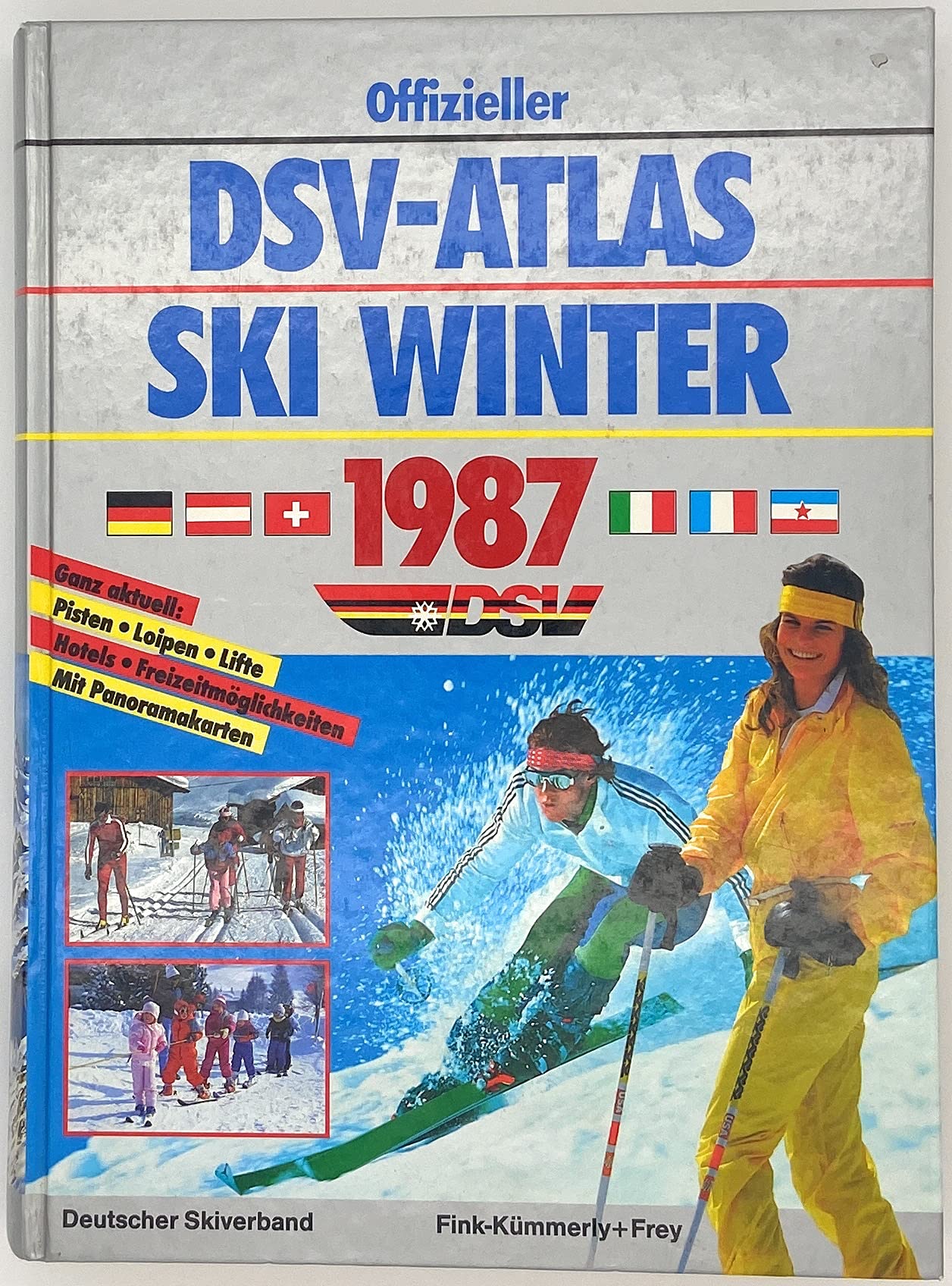 DSV-Atlas Ski-Winter 1987. Ski-Alpin und Langlauf-Loipen book