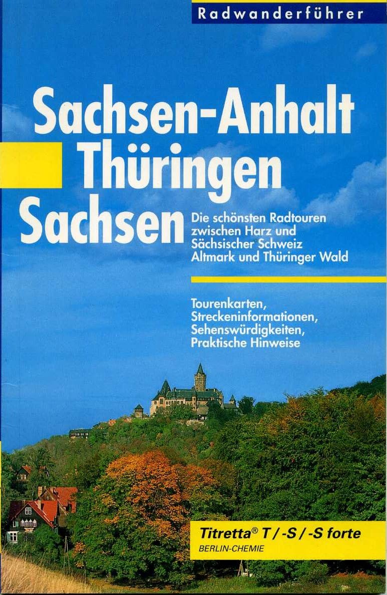 Product Image: Radwanderführer Sachsen- Anhalt, Thüringen, Sachsen
