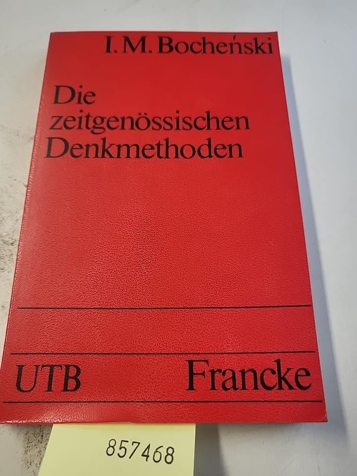 Product Image: Die Zeitgenössischen Denkmethoden