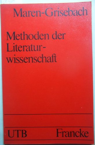 Methoden der Literaturwissenschaft Books