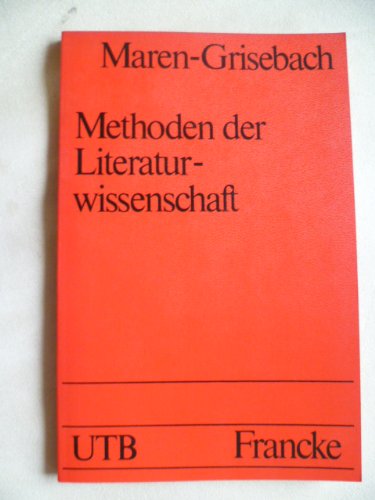 methoden der literaturwissenschaft Books