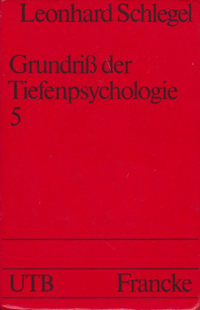 Grundriß der Tiefenpsychologie V. Die Transaktionale Analyse nach Eric Berne und seinen Schülern. Self-help