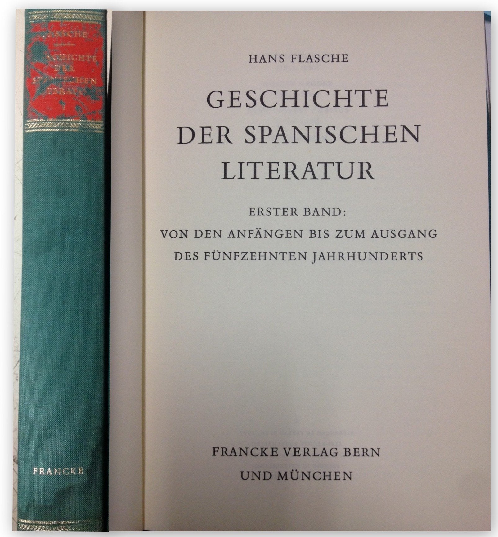 Geschichte der spanischen Literatur Bd 1 Books