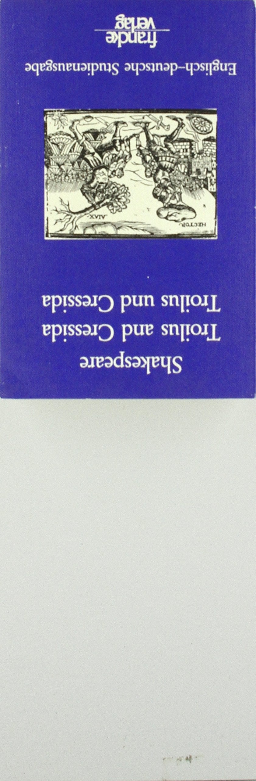 Troilus and Cressida /Troilus und Cressida Books