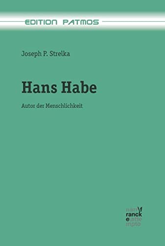 Hans Habe, Autor der Menschlichkeit Contemporary literature