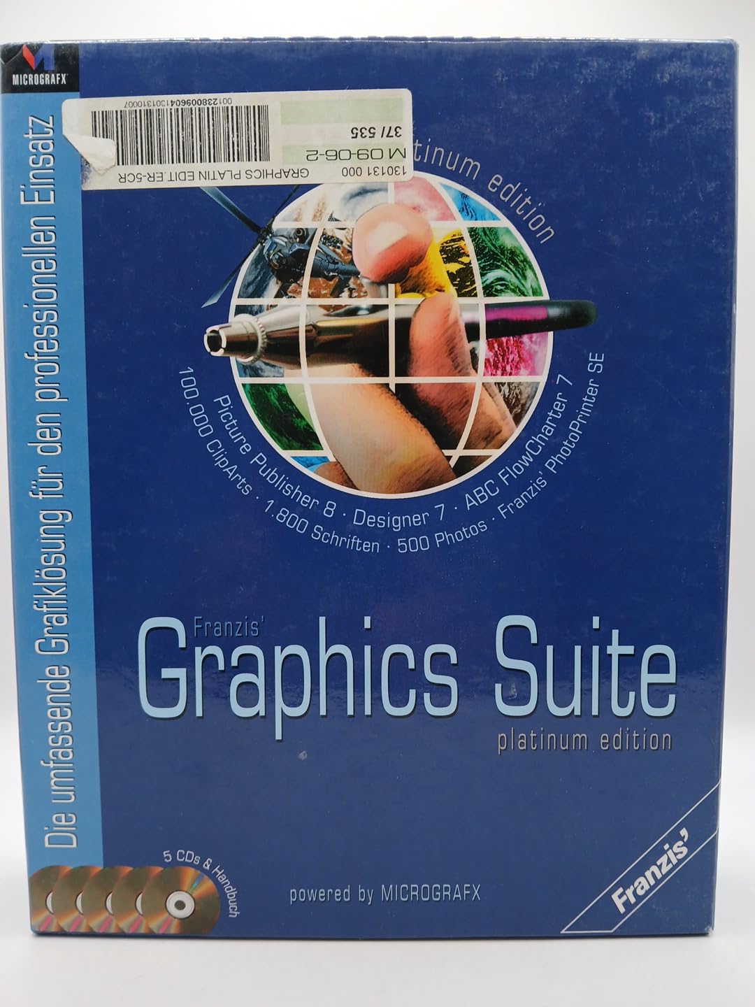 Graphics Suite Platinum Edition (Win 95/98/ME/NT) Web & Graphic Design