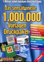 Das sensationelle 1.000.000 Vorlagen Druckpaket - 1 Million sofort nutzbare Druckvorlagen - Das ultimative Designvorlagenpaket mit 5 CD-ROMs und mehr als 1 Million Vorlagen Web & Graphic Design