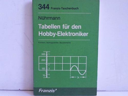 Tabellen für den Hobby-Elektroniker: Formeln, Nomogramme, Bauelemente (RPB Franzis Taschenbücher) Leisure, Home & Garden