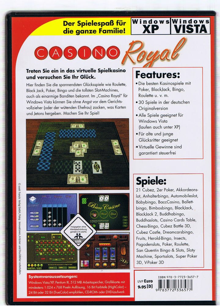 Franzis Casino Royal (PC) PC