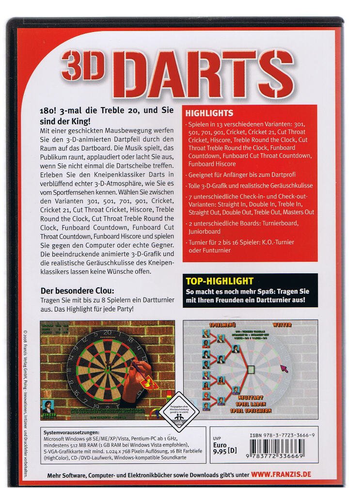 3D Darts PC