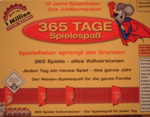 365 Tage Spielespass - Jubiläumspaket 10 Jahre Spielfieber - PC