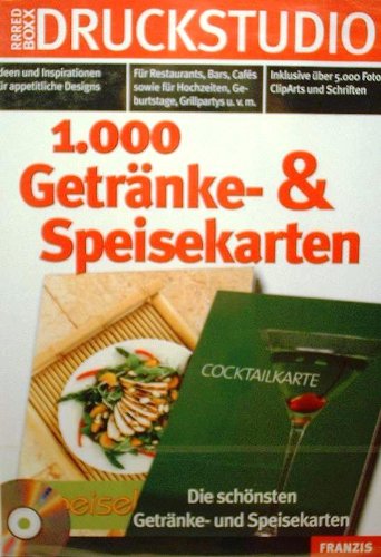 Druckstudio - 1000 Getränke- & Speisekarten Other software