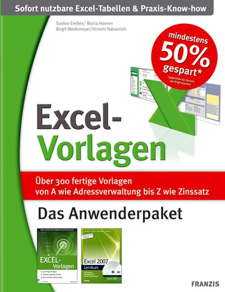 Excel-Vorlagen - Das Anwenderpaket Computer Science Books