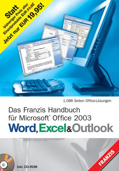 Word, Excel & Outlook: Das Franzis Handbuch für Microsoft Office 2003 Computer Science