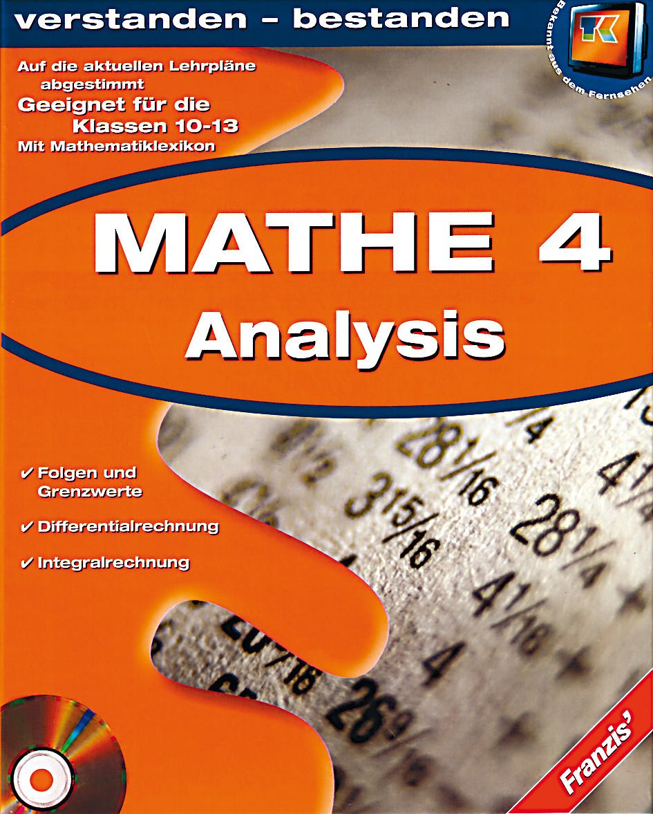 Product Image: Mathe 4 - Analysis (Kl. 11-13)
