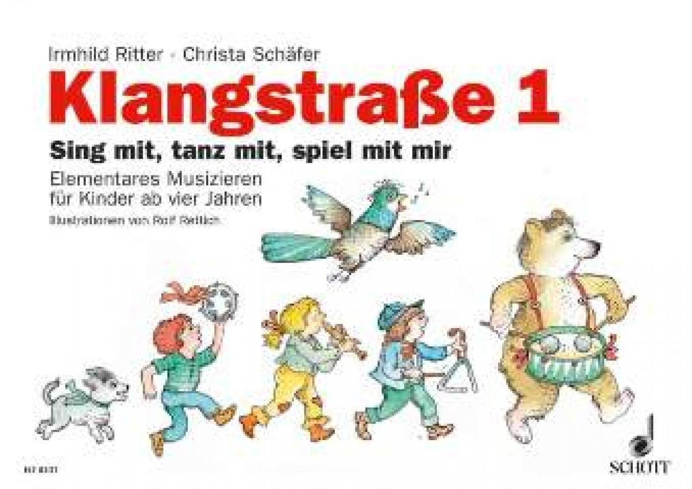 Klangstraße 1 - Kinderheft: mit Elterninformationen, Anwesenheitsheft und Arbeitsblättern Sheet Music