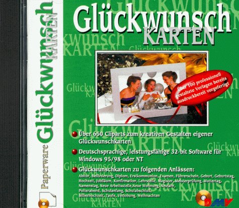Paperware Glückwunschkarten. CD-ROM für Windows 98/NT 4.0. Music
