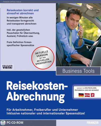 Reisekosten-Abrechnung, 1 CD-ROM: Für Arbeitnehmer, Freiberufler und Unternehmer. Inkl. nationaler und internationaler Spesensätze! . Reisekosten ... stressfrei abrechnen. Für Windows Vista, XP . Computer Science