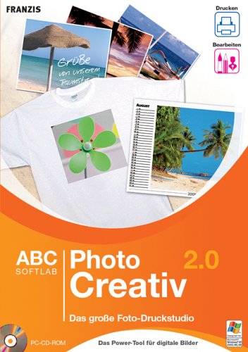 Photo Creativ 2.0, 1 CD-ROM Das große Foto-Druckstudio. Für Windows 98 SE/ME/2000/XP Web & Graphic Design