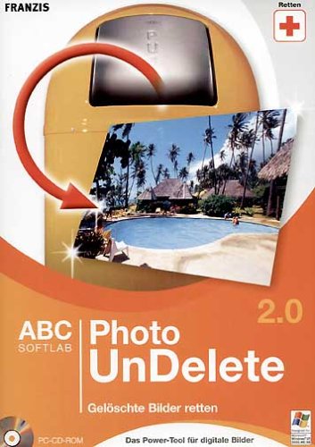 PhotoUnDelete 2.0, 1 CD-ROM Gelöschte Bilder retten. Für Windows 98 SE/ME/2000/XP Music