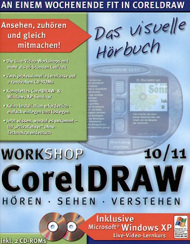 Produktbild: Workshop CorelDraw 10/11. Das visuelle Hörbuch. Mit Windows XP-Seminar (Lernmaterialien)