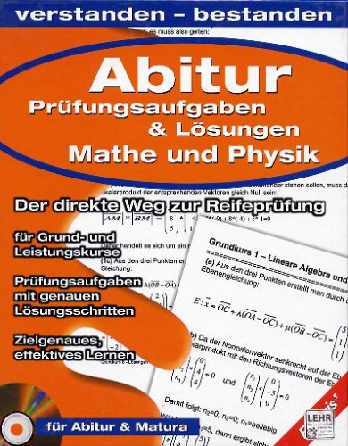 Abitur Prüfungsaufgaben & Lösungen für Mathe und Physik Hobbies & Leisure