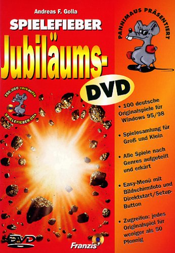 Spielefieber Jubiläums-DVD: 100 deutsche Originalspiele für Windows 95/98 PC