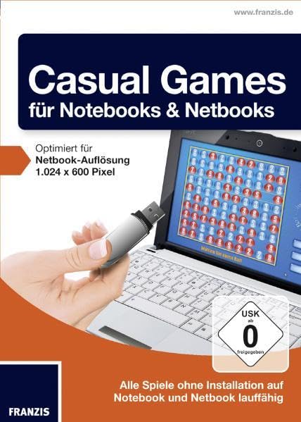Casual Games für Notebooks & Netbooks: Optimiert für Netbook-Auflösung 1.024 x 600 Pixel Computer Science