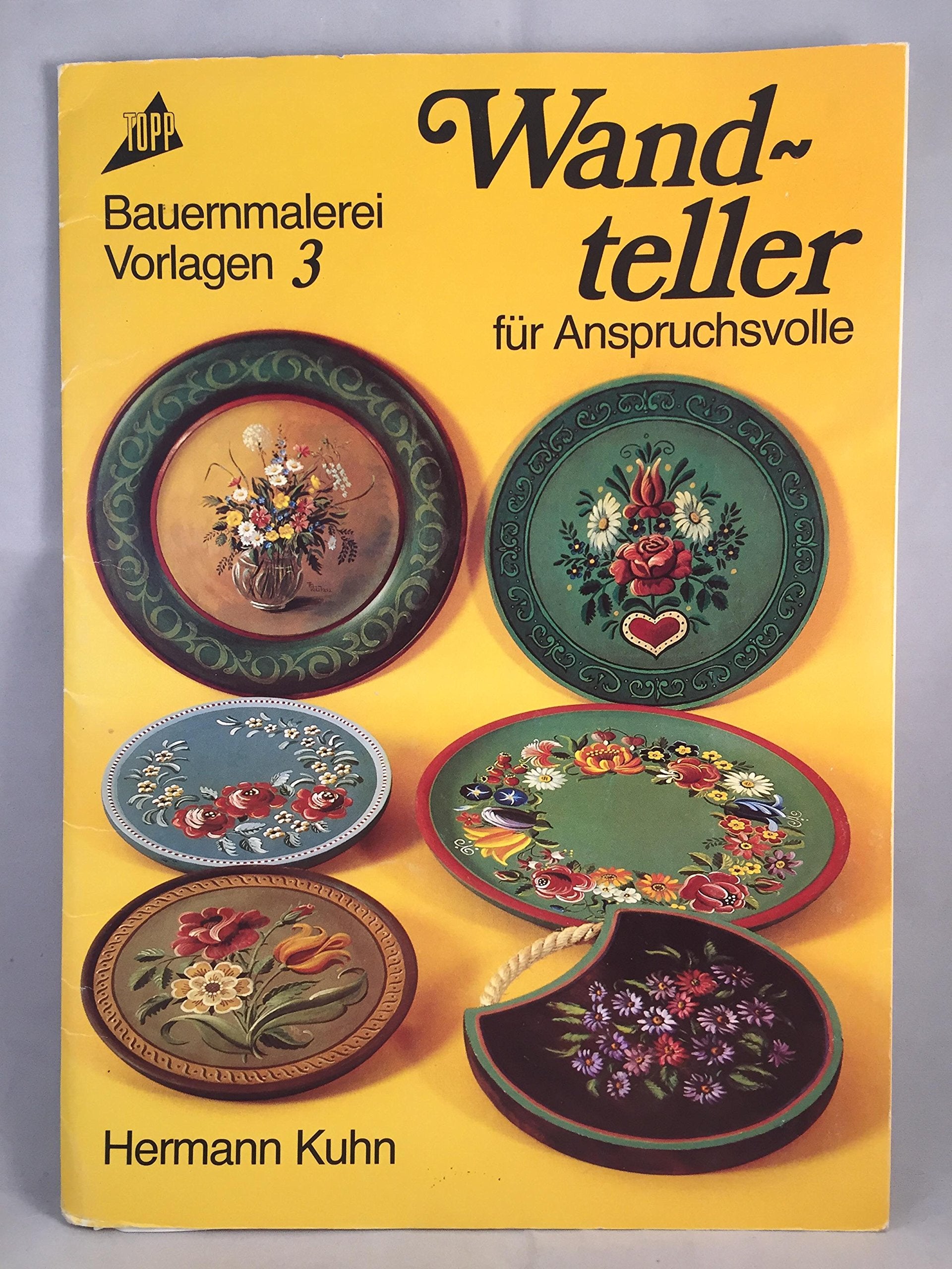 Wandteller für Anspruchsvolle. Bauernmalerei- Vorlagen Books