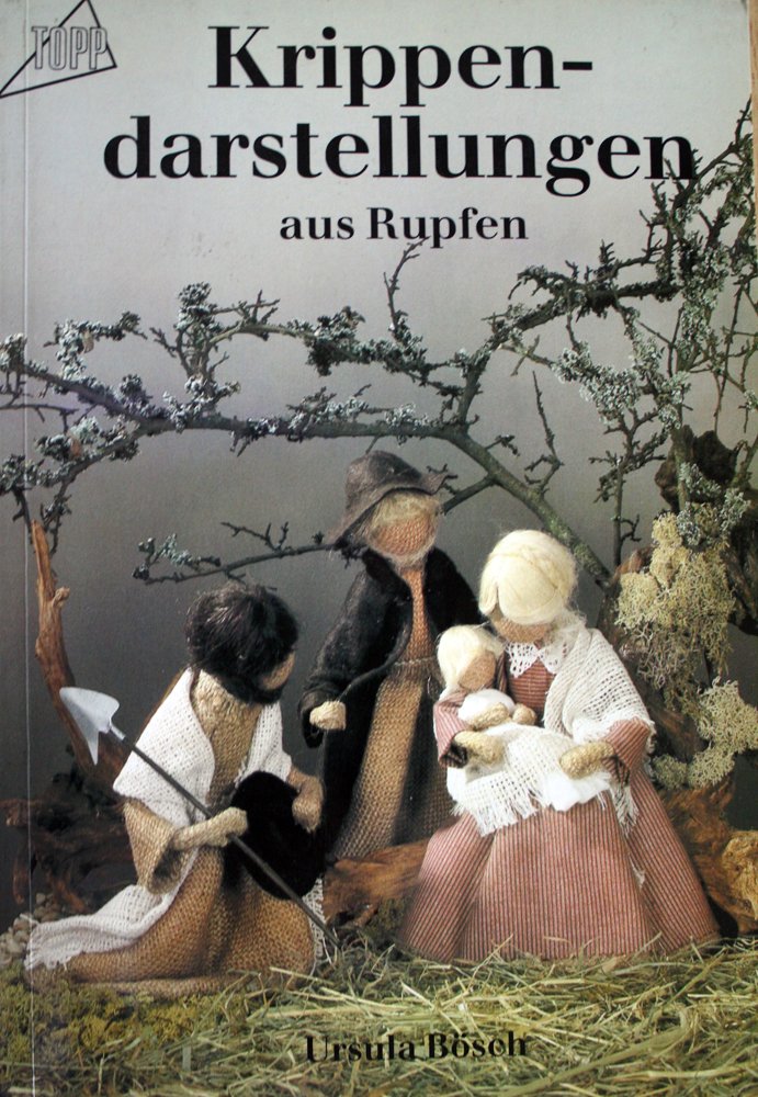 Krippendarstellungen aus Rupfen Hobbies & Crafts