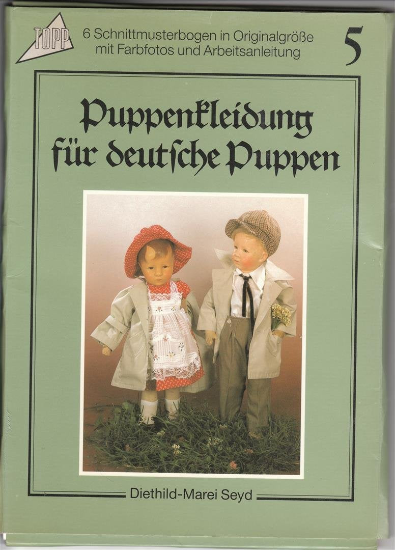 Puppenkleidung für deutsche Puppen 5 Books