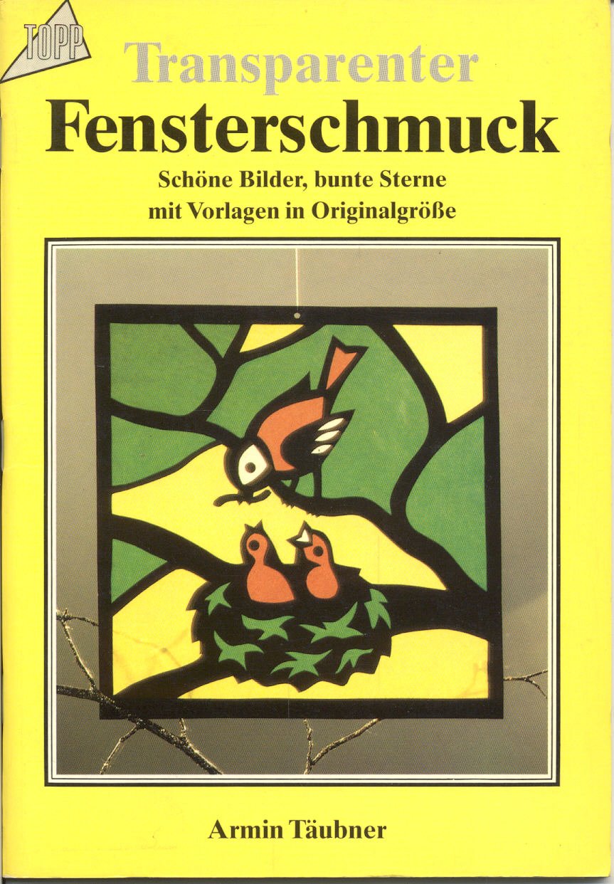 Transparenter Fensterschmuck: Schöne Bilder, bunte Sterne Hobbies & Crafts