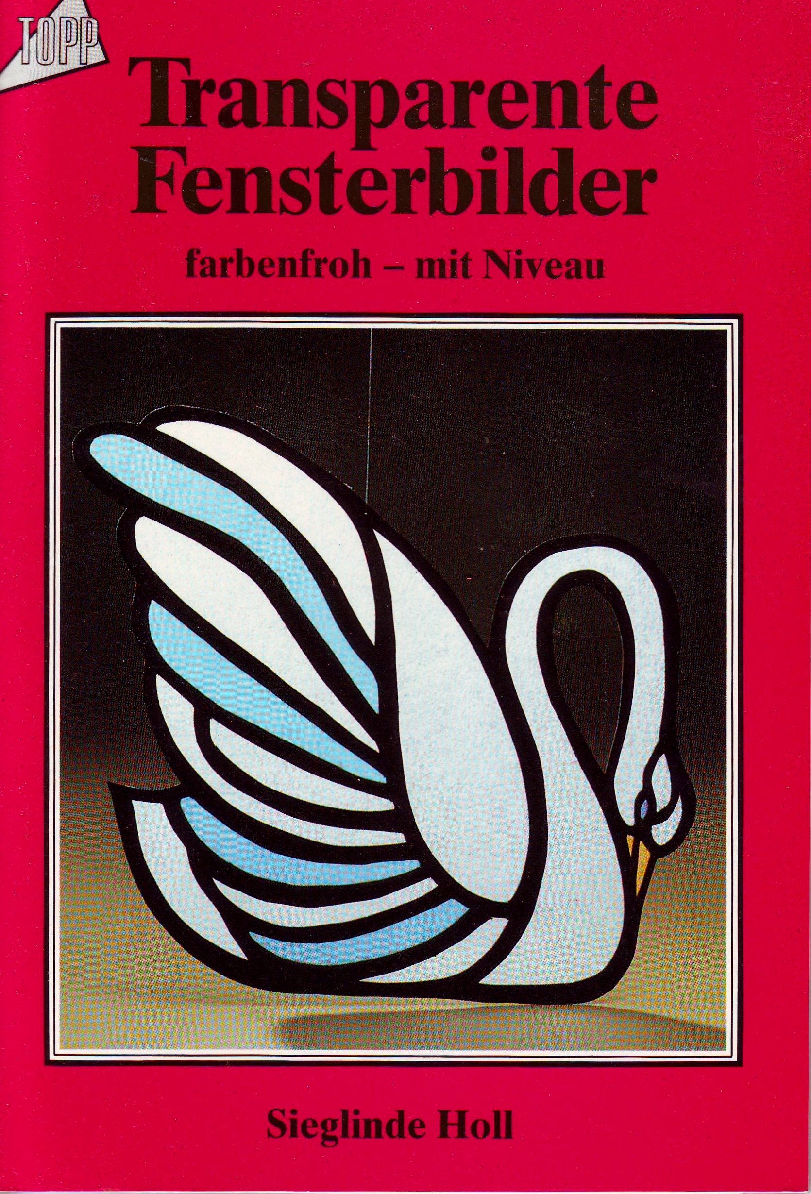 Transparente Fensterbilder: Farbenfroh - mit Niveau Hobbies & Crafts