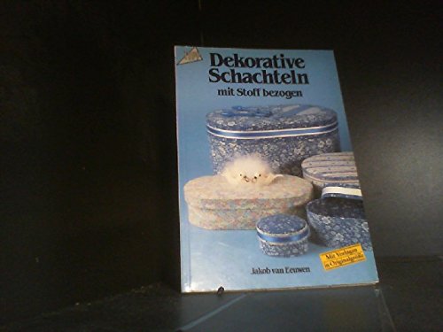 Dekorative Schachteln mit Stoff bezogen. Mit Vorlagen in Originalgröße Hobbies & Crafts