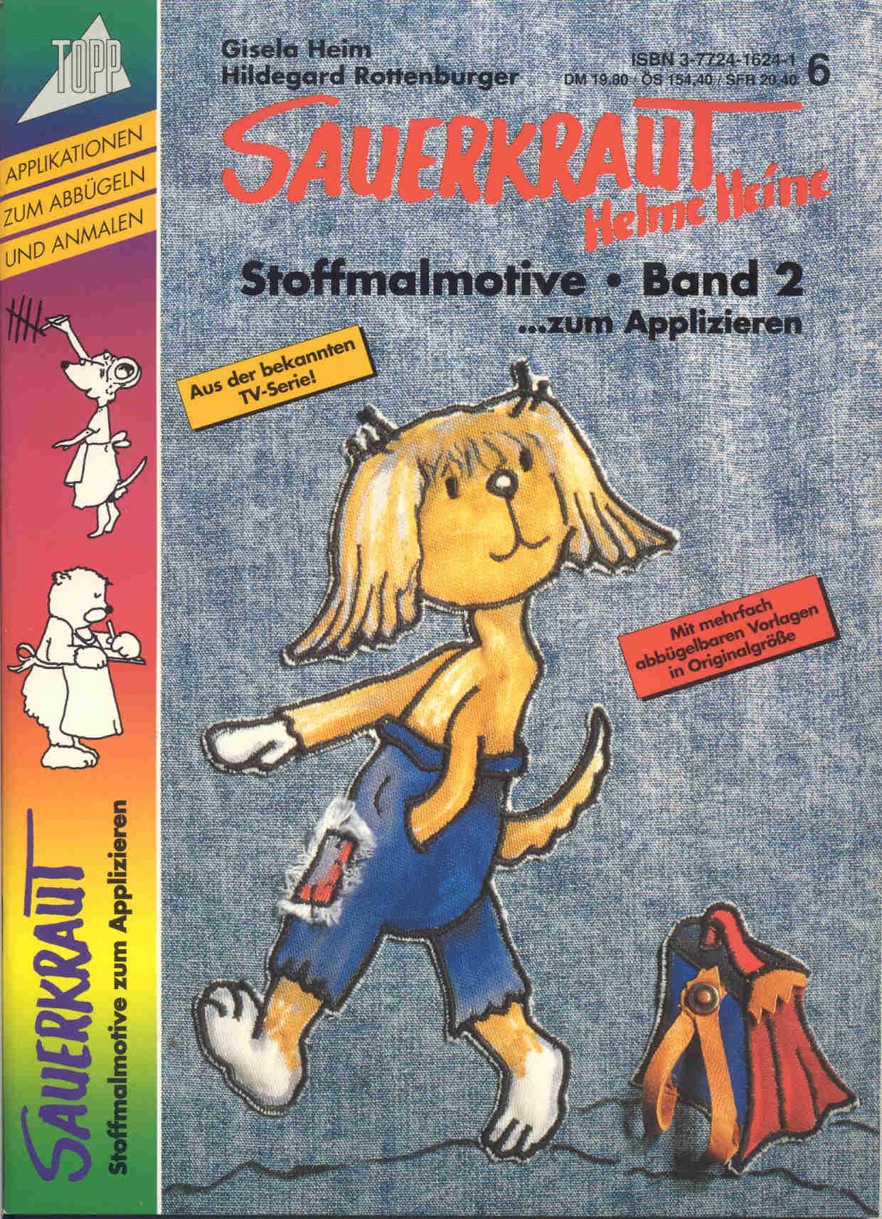 Sauerkraut: Stoffmalmotive 2 Books