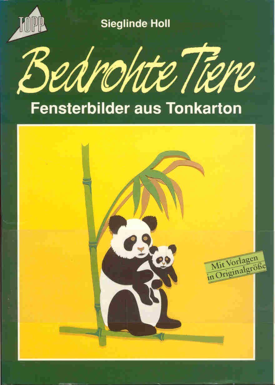 Bedrohte Tiere: Fensterbilder aus Tonkarton Hobbies & Crafts